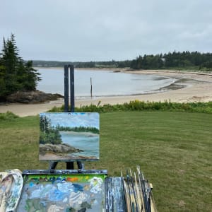 Changing Weather New River Beach by Helen Shideler 