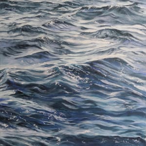 Making Waves by Helen Shideler  Image: Oil painting of the Bay of Fundy