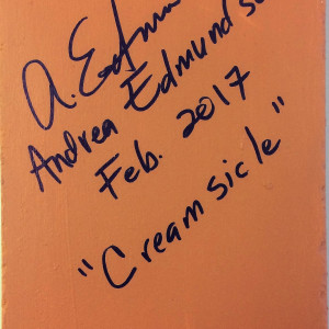 Creamsicle by Andrea L Edmundson 