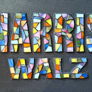 Harris-Walz 2024 by Andrea L Edmundson  Image: Harris-Walz 2024 sign unframed