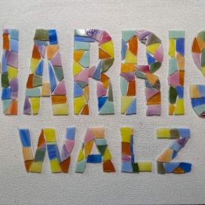 Harris-Walz 2024 by Andrea L Edmundson  Image: Harris-Walz 2024 sign ungrouted