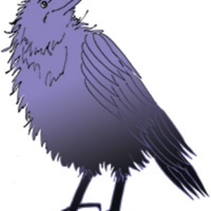 Blue Raven by Andrea L Edmundson  Image: JPEG image of icon
