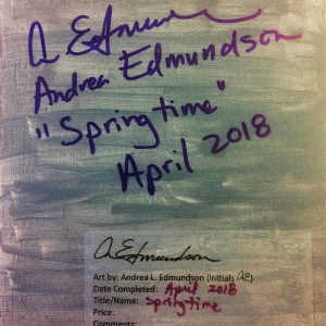 Springtime by Andrea L Edmundson 