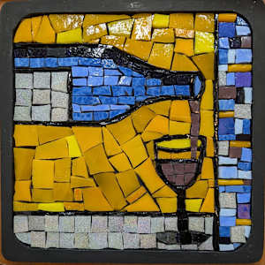 Wine Time by Andrea L Edmundson  Image: Wine Time - incomplete