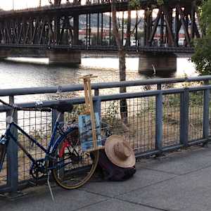 Painting along the Willamette by Shawn Demarest, Image 1.