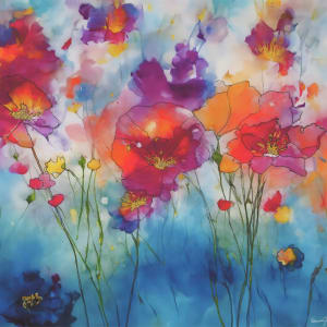 Floral Harmony by Dawn Johnson