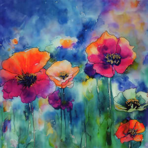 Floral Symphony by Dawn Johnson