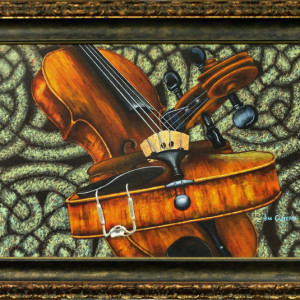 Celtic Fiddle Study No. 2 by Jan Clizer 