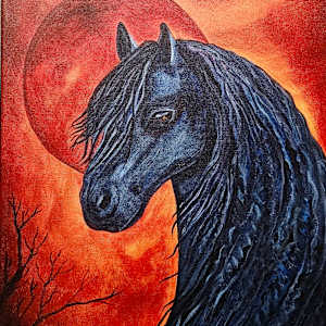 Black Horse* by BrendaKay Deyo, Image 1.