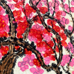 Žydinti slyva / Blooming plum tree by Ina Loreta Savickiene 