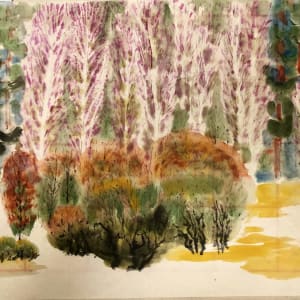 Miško užuolaida / Forest curtain by Ina Loreta Savickiene