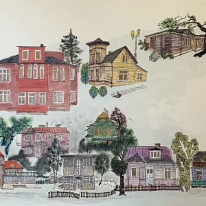 Medinės Kauno vilos / Wooden villas of Kaunas by Ina Loreta Savickiene