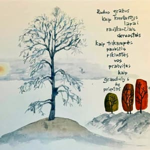 Ruduo gražus / Autumn is beautiful by Ina Loreta Savickiene