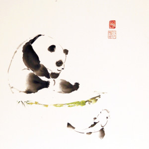 Tiesiog miela panda III / Simply Cute Panda III by Ina Loreta Savickiene