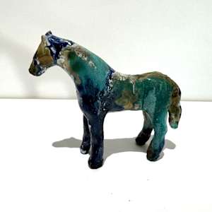 Turquoise Mane mini-horse by Brandon Reese