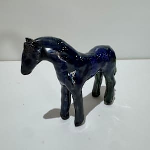 Midnight Mini-Horse by Brandon Reese