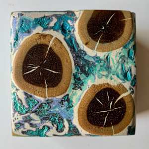 Three Branch Mini-Painting by Brandon Reese