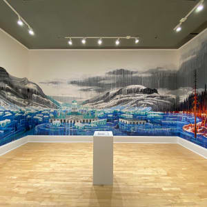 Playing with Fire and Ice Mural by Amy Shackleton 