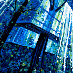 Tower Falls (Virginia + Iceland) by Amy Shackleton 