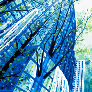 Tower Falls (Virginia + Iceland) by Amy Shackleton 