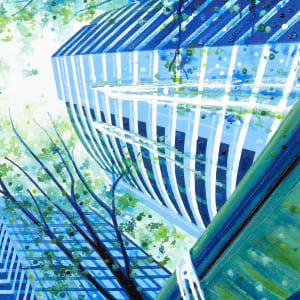 Tower Falls (Virginia + Iceland) by Amy Shackleton 