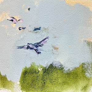 The Air Up There 1 - framed by Lauren Bolshakov