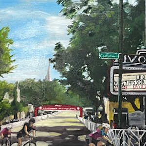 A Day at the Bike Races by Michelle Savas Thompson