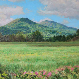 House Mountain in Spring by Bonnie Mason