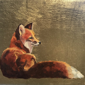 Taking a Break   Fox by Susie Rachles