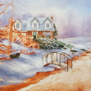 "Winter Garden," by Elaine Guitar  
