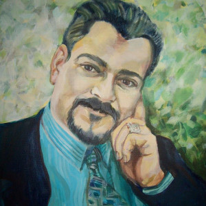 Portrait of a man by Gallina Todorova
