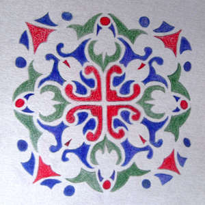 Ornament by Momchil Vidolov after Joel Gabbert by Galina Todorova
