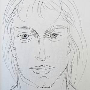 Young Man by Galina Todorova