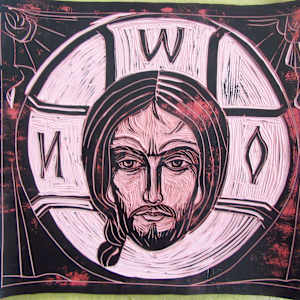 Jesus Christ , Mandylion by Galina Todorova, Image 2.