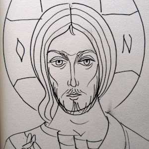 Jesus Christ, blessing by Galina Todorova, Image 1.