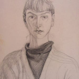 Selfportrait 1995 by Gallina Todorova