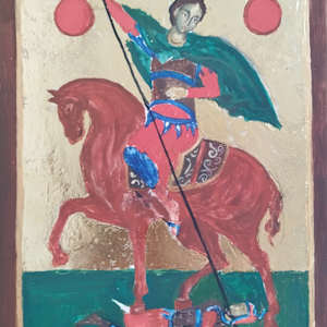 St Demetrius of Thessaloniki by Galina Todorova  Image: after guilding