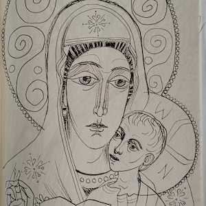 Holy Mother by Galina Todorova