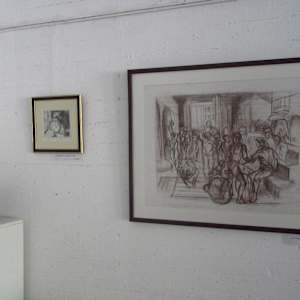 From Plovdiv to El Greco by Galina Todorova  Image: displayed at the jubilee exhibition "50 years LOVE" - 2021 at the Plovdiv Gallery