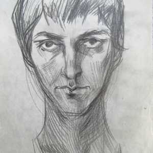 Selfportrait by Gallina Todorova, Image 1.