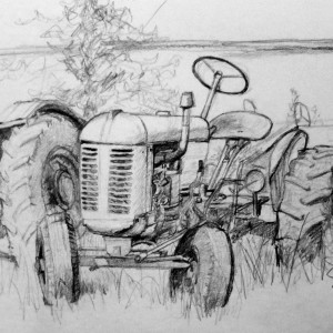 Tractor by Laurie Waite-Fellner