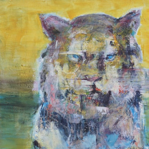 Wild cat by Karin Holmström