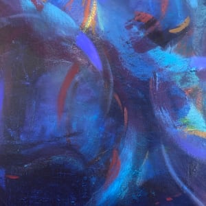 Deep Dive Blue by Barbara Aroney 