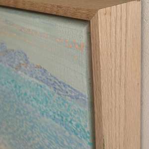 Ocean Sunset by Barbara Aroney  Image: Ocean Sunset, Acrylic and oil on canvas 51x41cm Framed (Frame Edge)