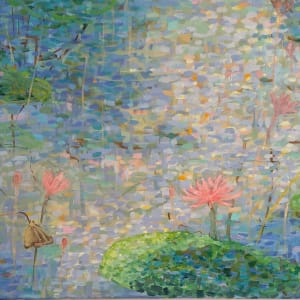 Morning Lilies by Barbara Aroney