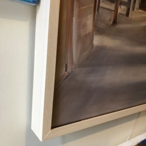 Kinchega Woolshed Interior by Barbara Aroney  Image: Kinchega Woolshed Interior   edge of frame