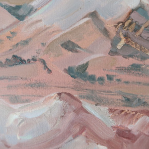 Painted Desert Study by Barbara Aroney 