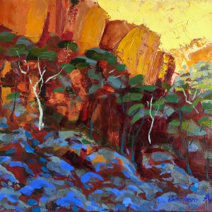 Red Centre Cliffs by Barbara Aroney