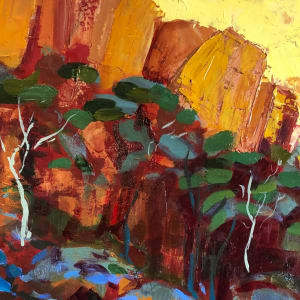 Red Centre Cliffs by Barbara Aroney 