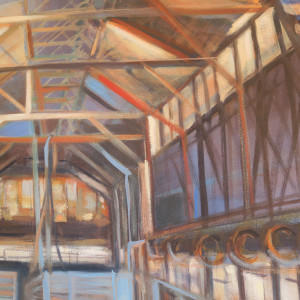 Woolshed Reverie 2 by Barbara Aroney  Image: Woolshed Reverie 2detail